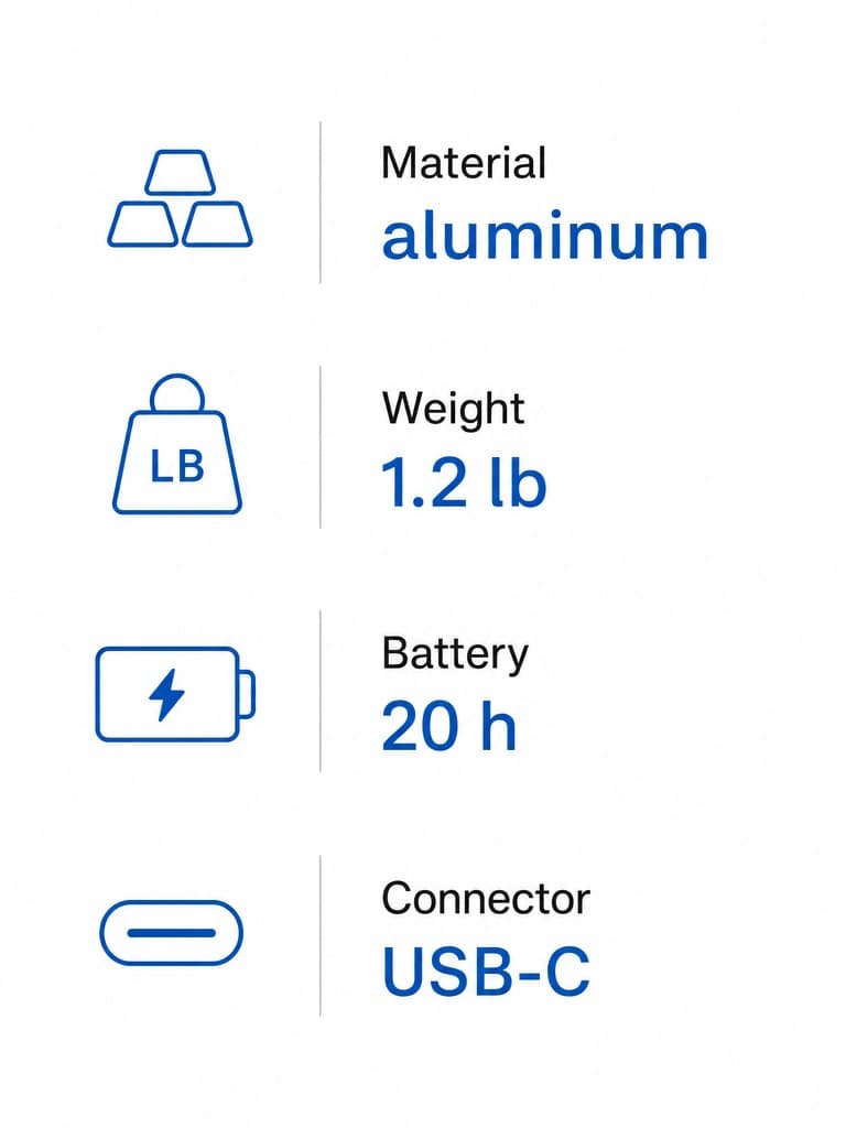 Spec sheet