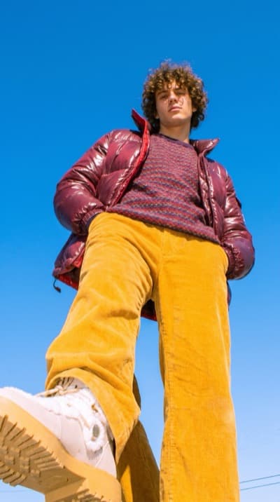 Moda Masculina Arrojada em Contrapicado