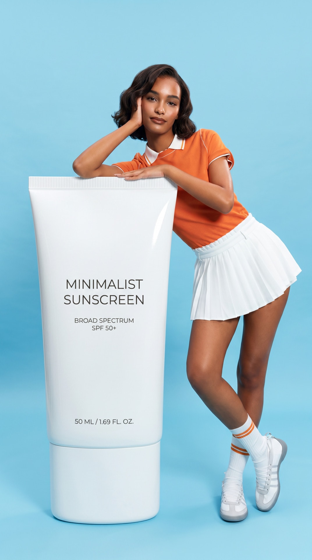 Oversized Sunscreen Tennis Model