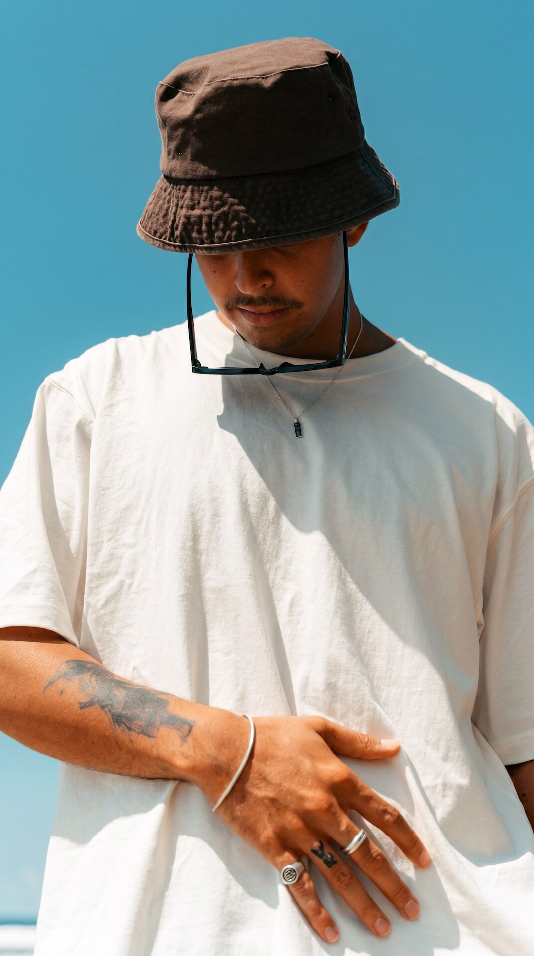 Bucket Hat Street Portrait