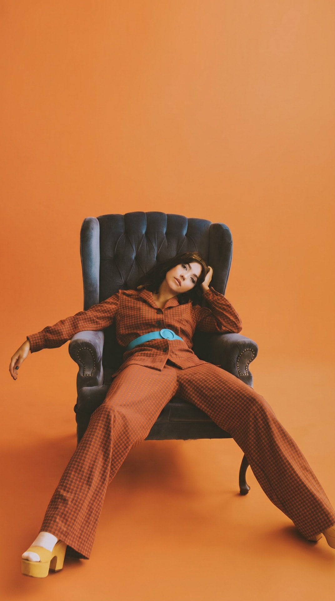 Orange Chair Fashion Recline