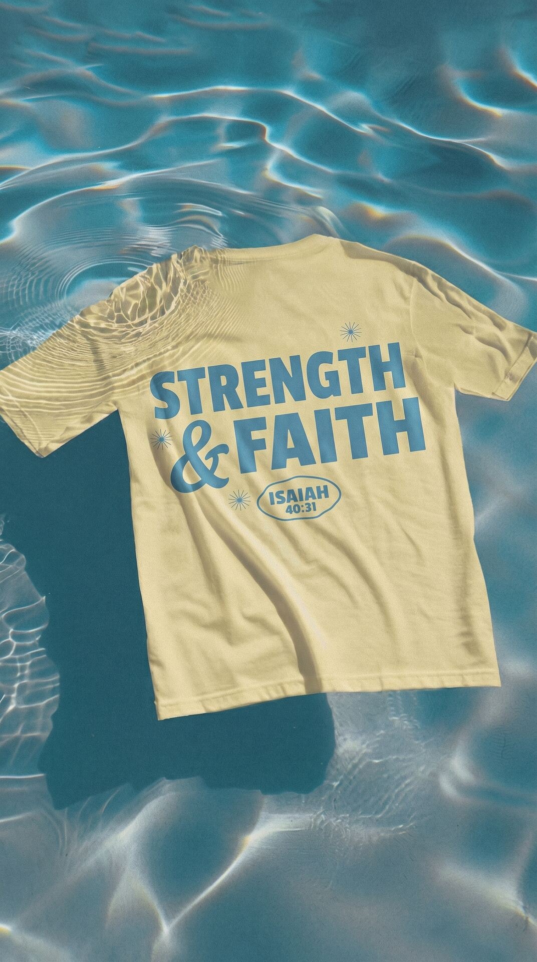 Pool Water Graphic Tee