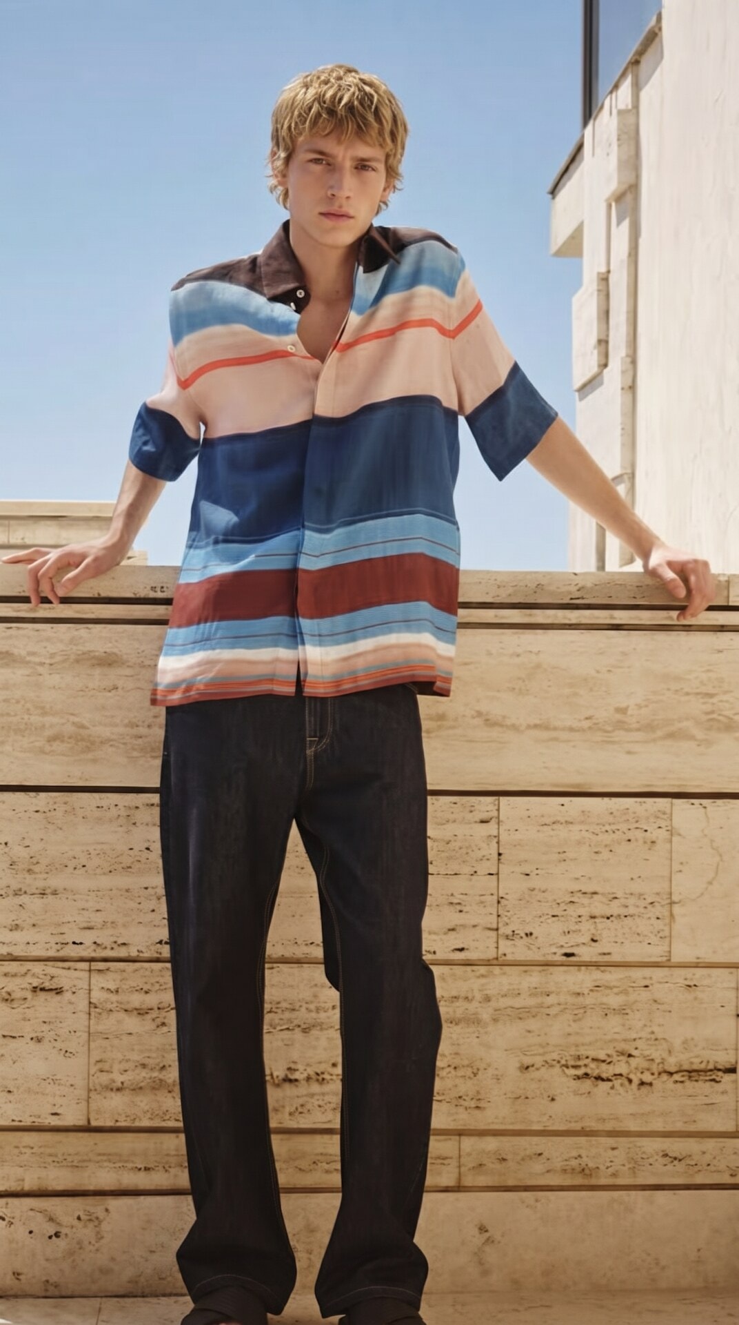 Striped Polo Terrace