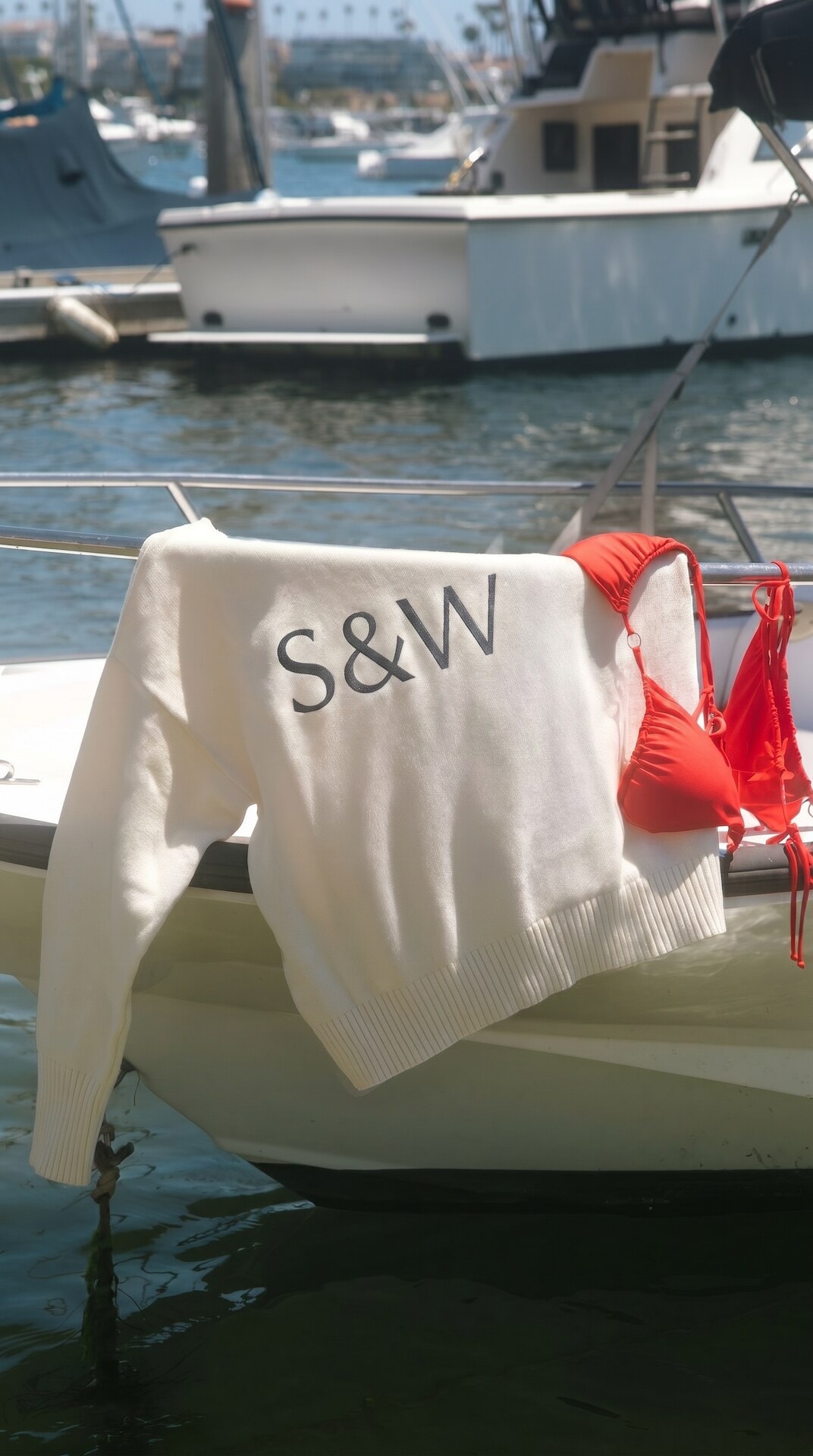 Yacht Club Sweatshirt Rail