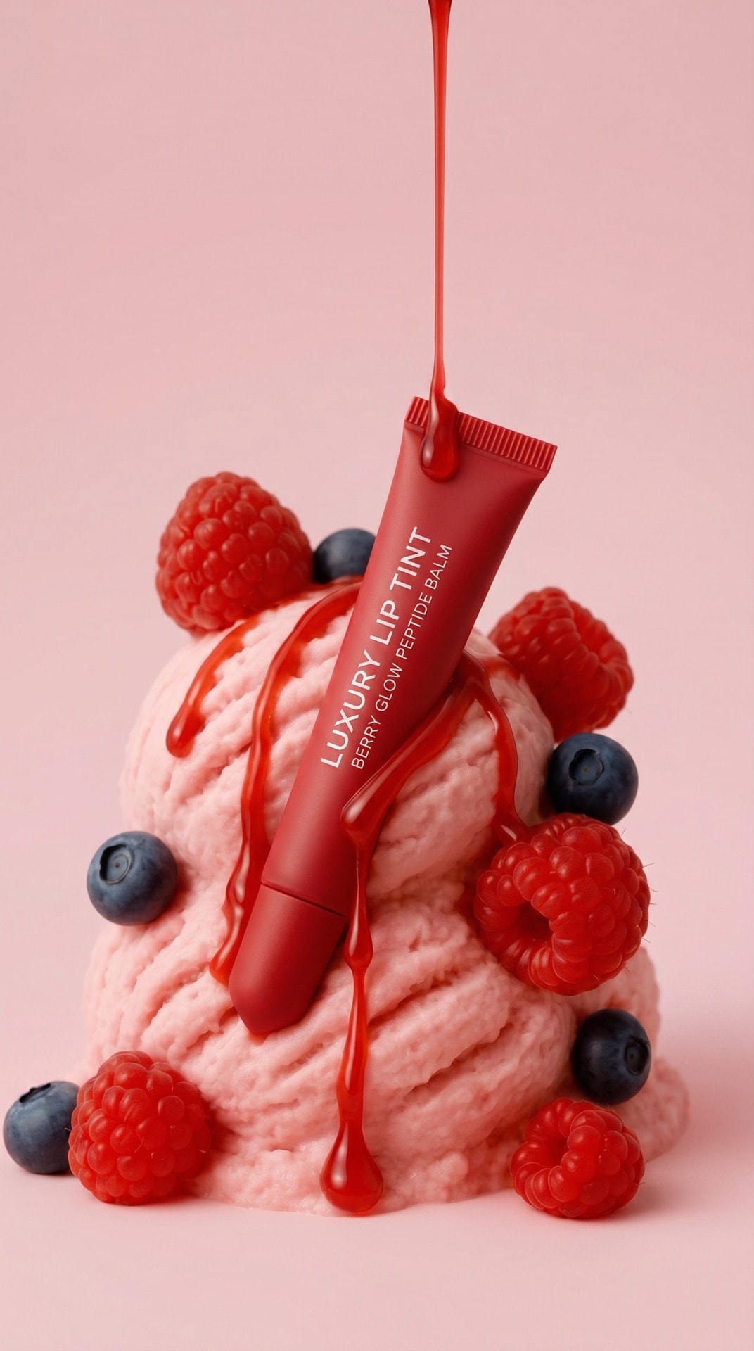 Berry Cream Serum Still Life