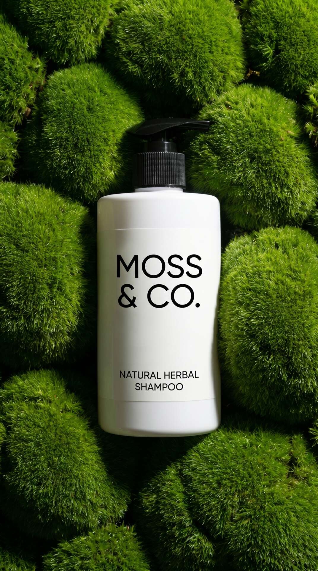 Moss Shampoo Still Life