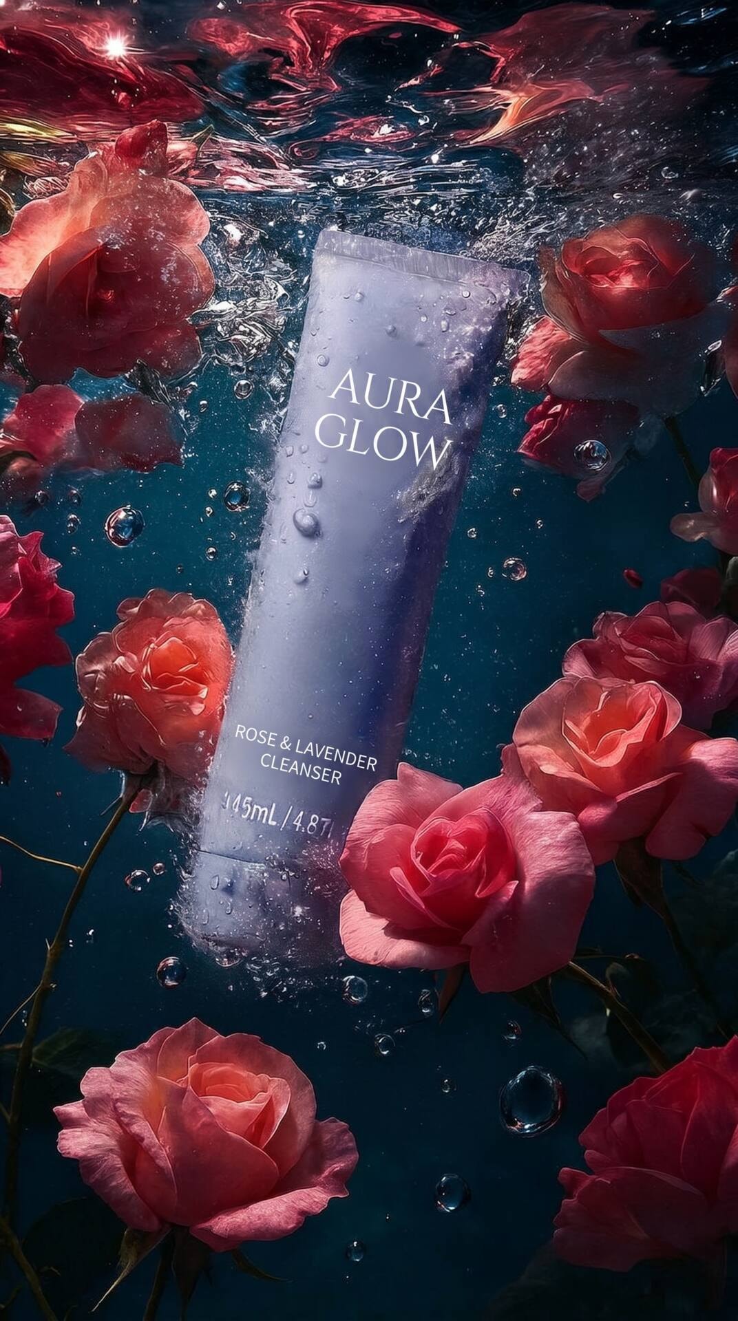 Underwater Rose Beauty Tube