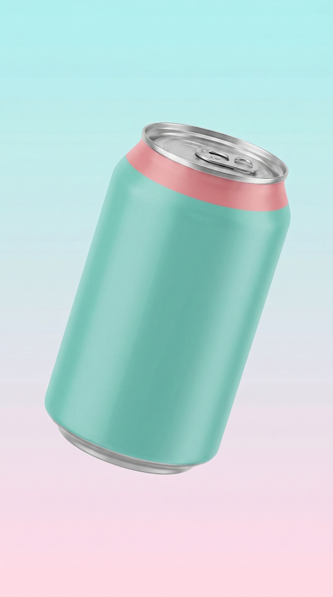 Mint Soda Can Gradient