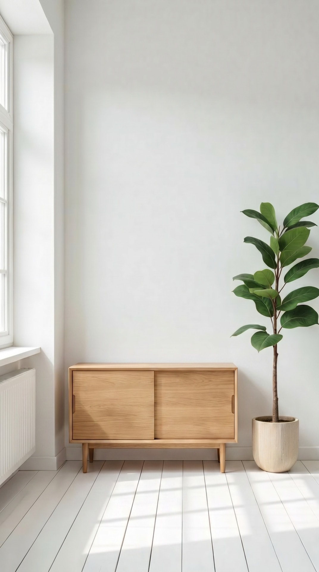 Minimal Cabinet Plant Room