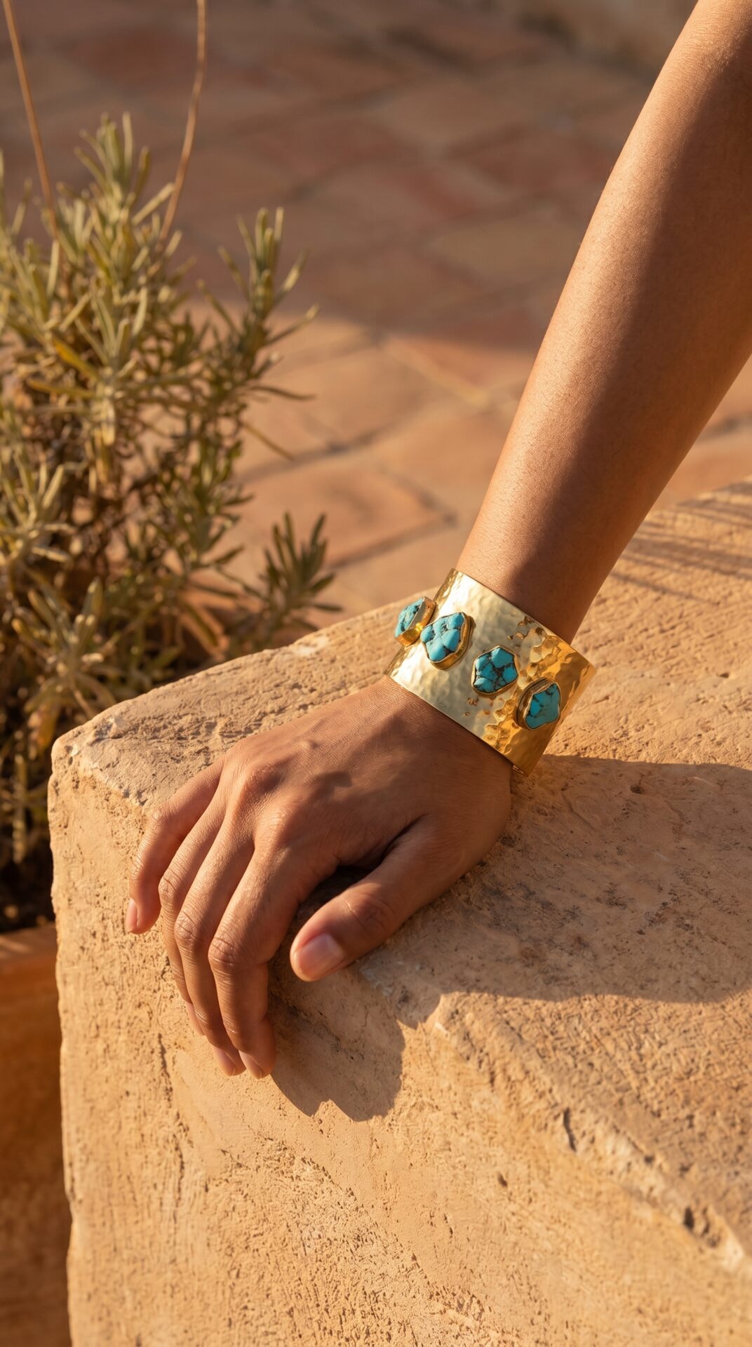 Turquoise Bracelet Desert Wall