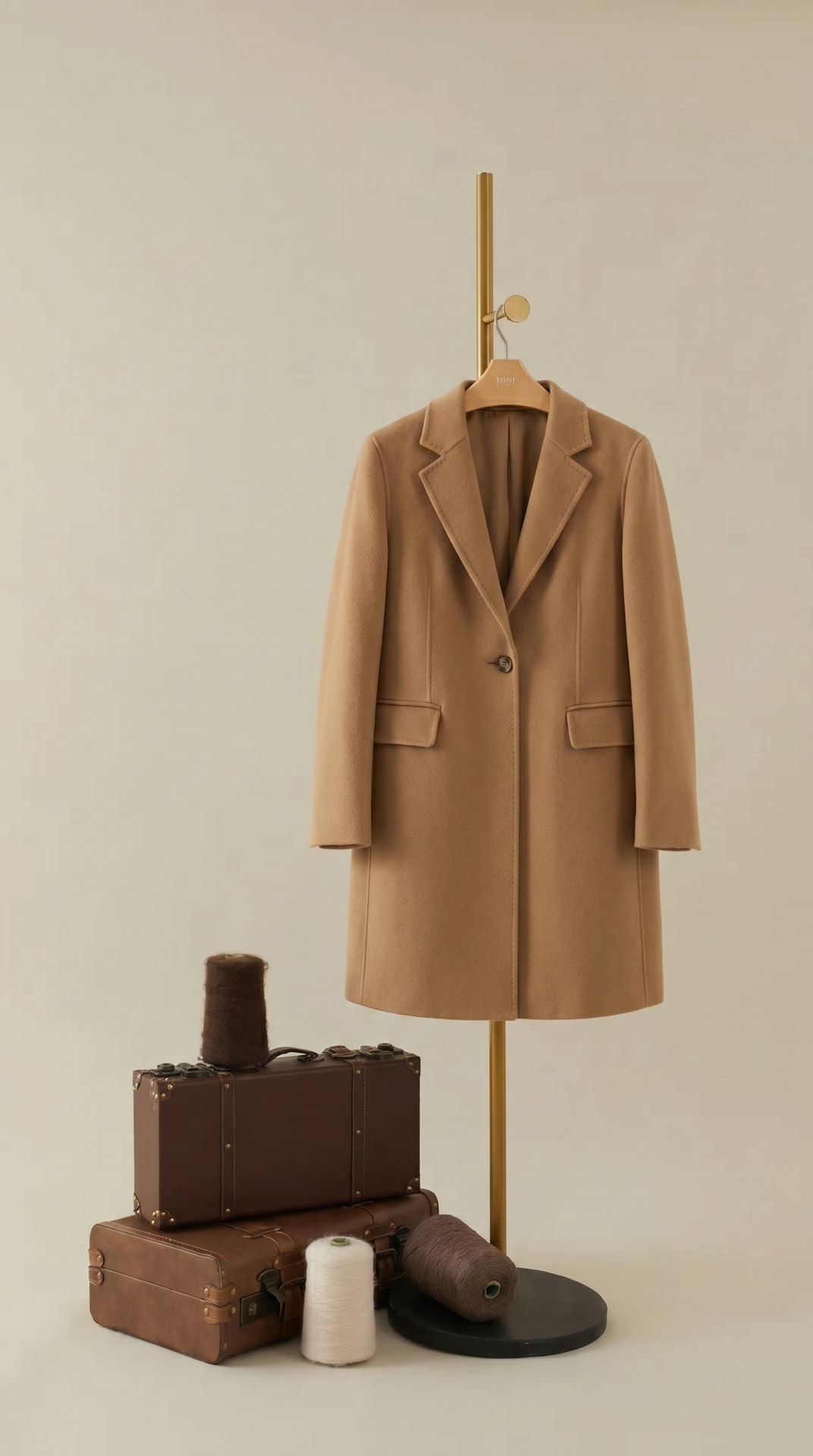 Camel Coat Studio Still Life