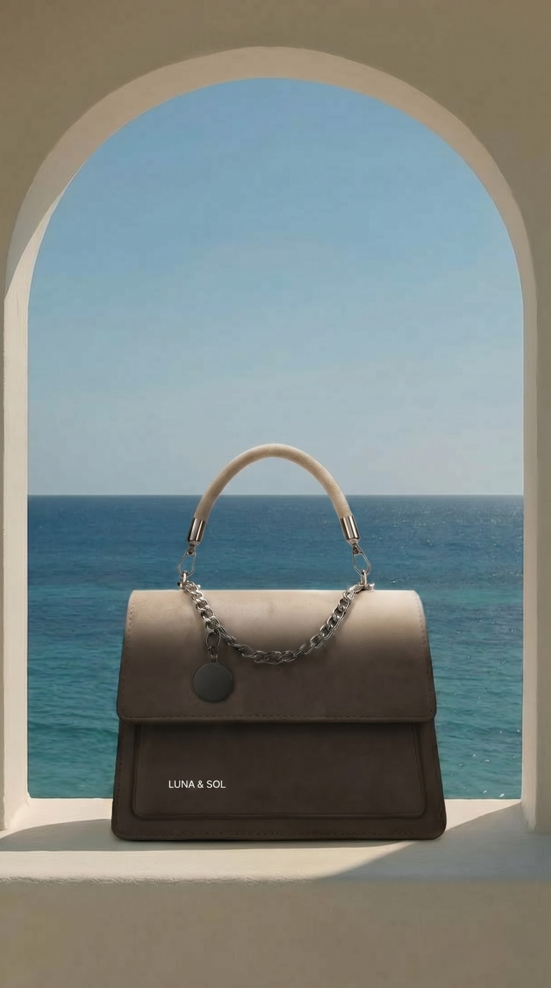 Arched Seaside Handbag
